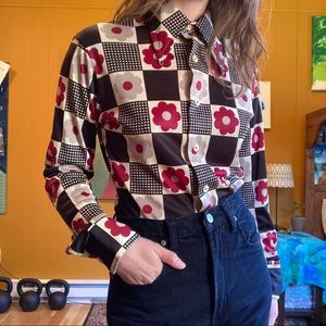 *Vintage* Groovy Disco Shirt